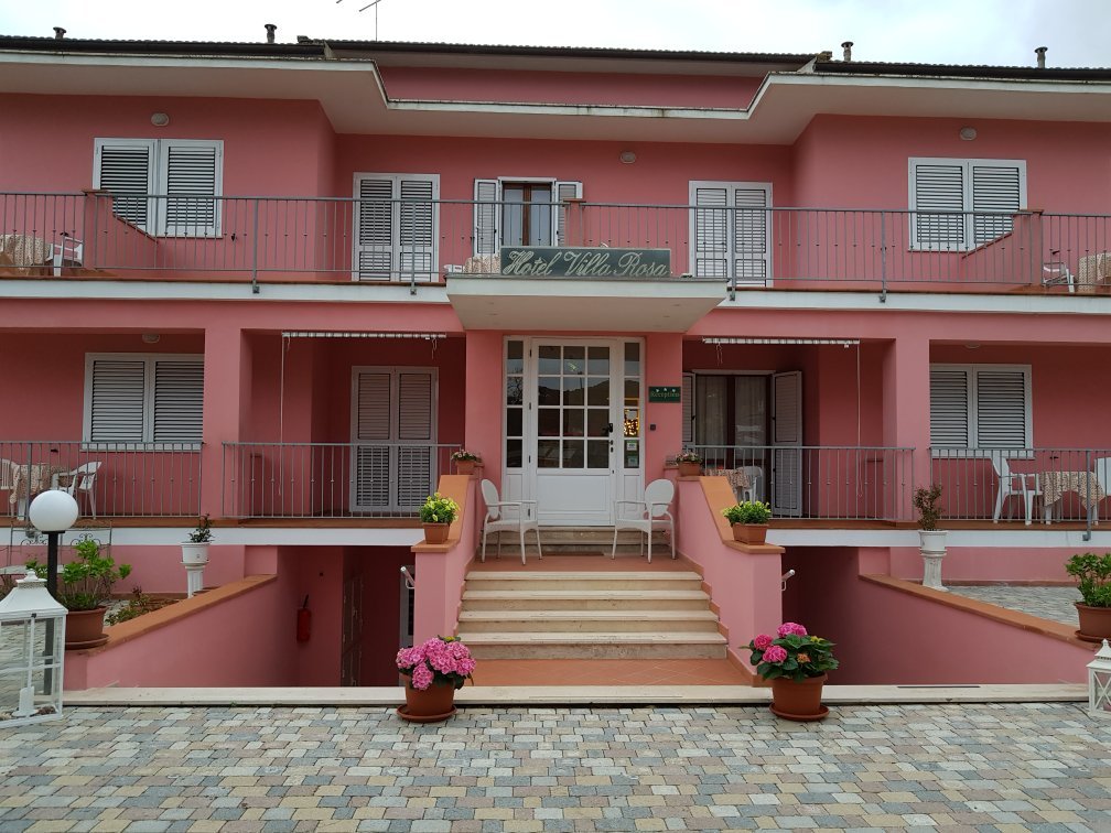 Hotel & Residence Villa Rosa-浴室