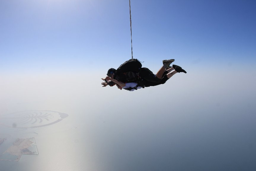 迪拜天空跳伞之旅景点图片