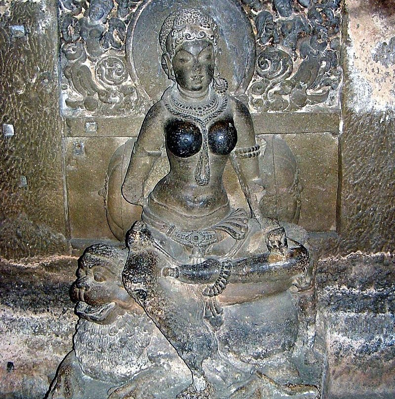 Jain Temple in Ellora caves景点图片