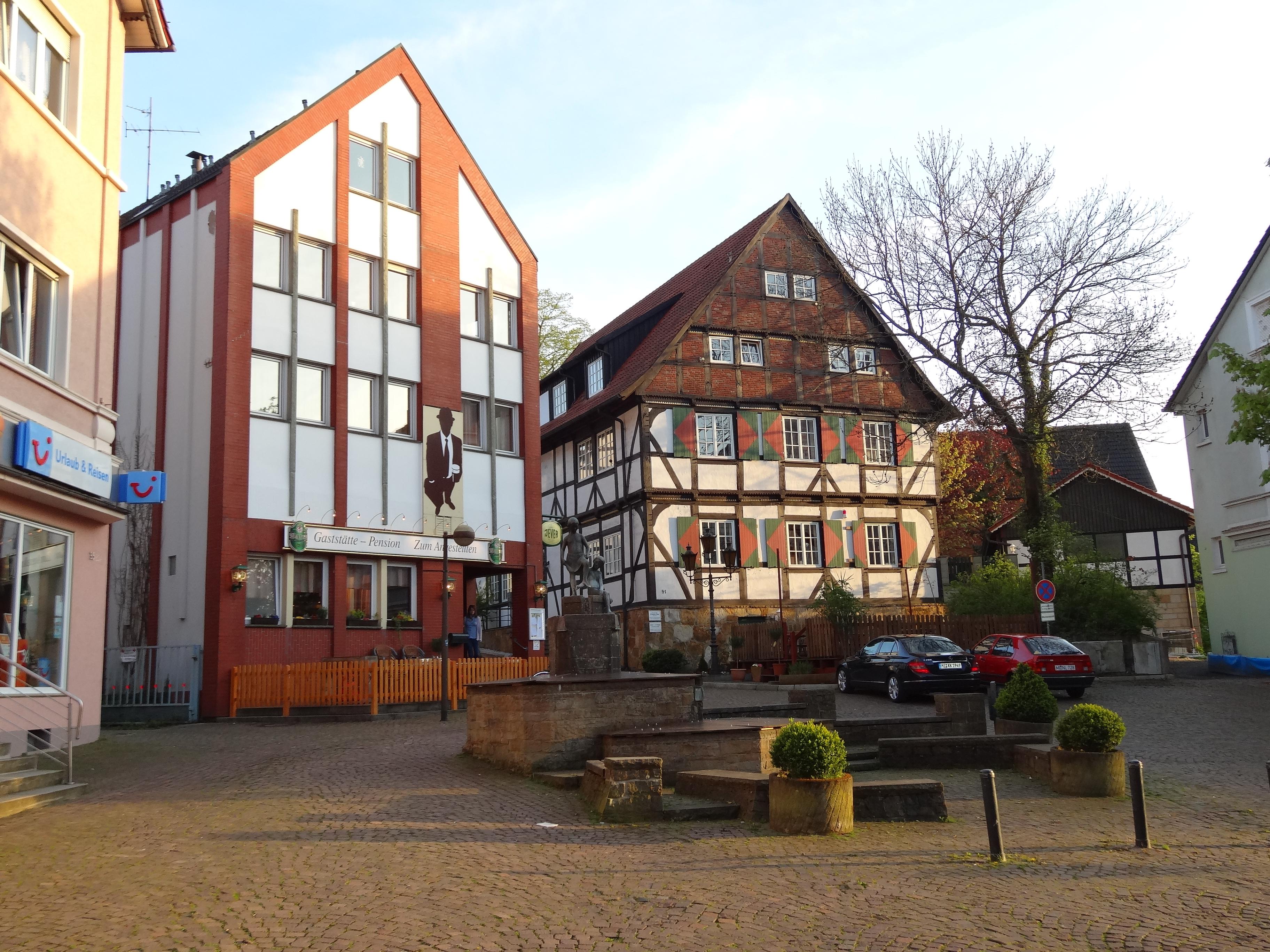 Pension Zum Angestellten-浴室