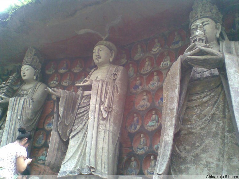 大足石刻旅游景区景点图片