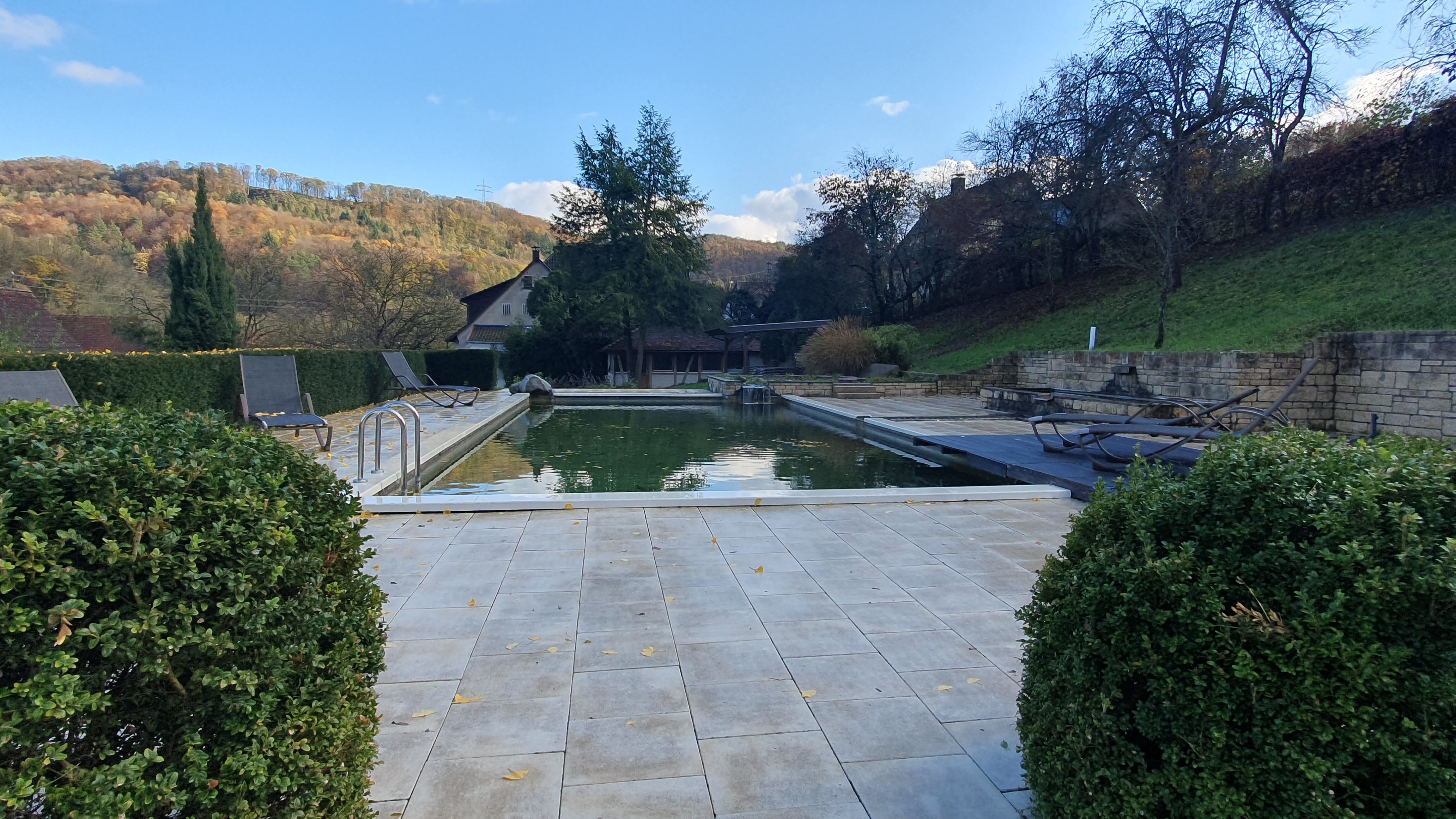 Hotel Schloss Döttingen-泳池