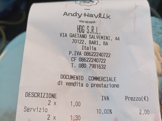 Andy Havlík - Chef Pâtissier