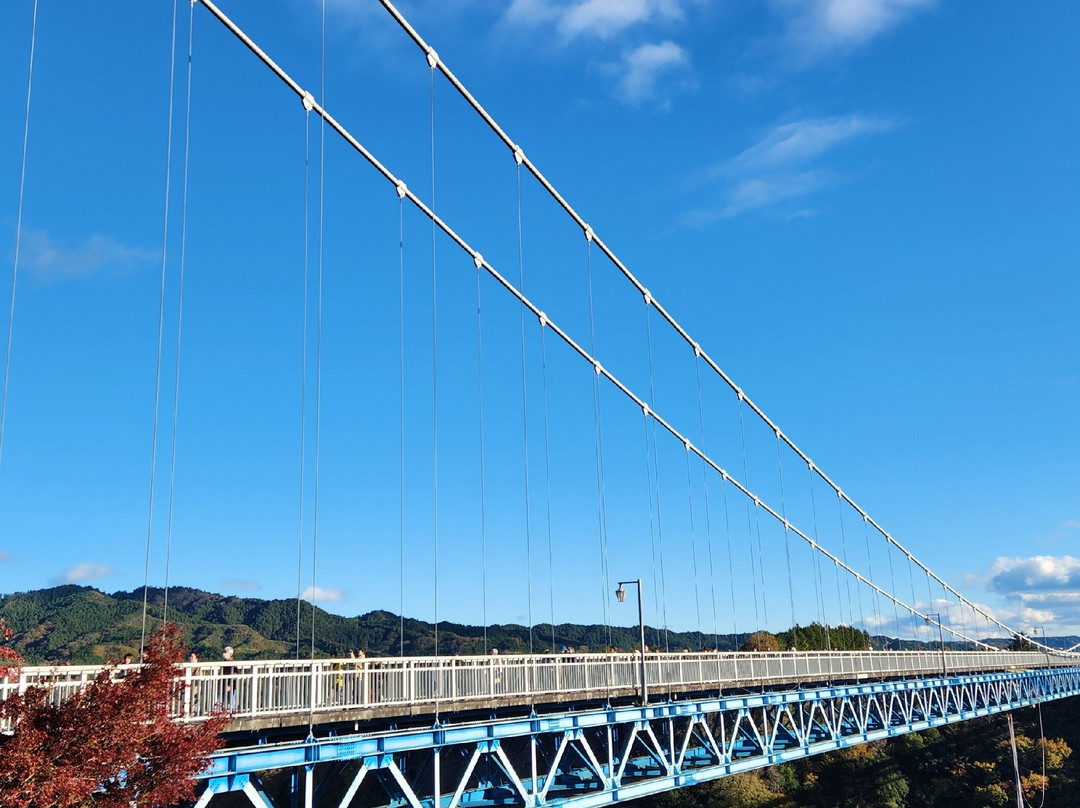 Ryujin Big Suspension Bridge-常陆太田市必去景点