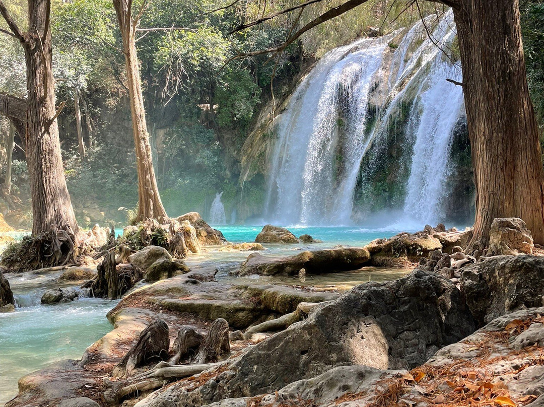 Cascada El Chiflon-Tzimol必去景点