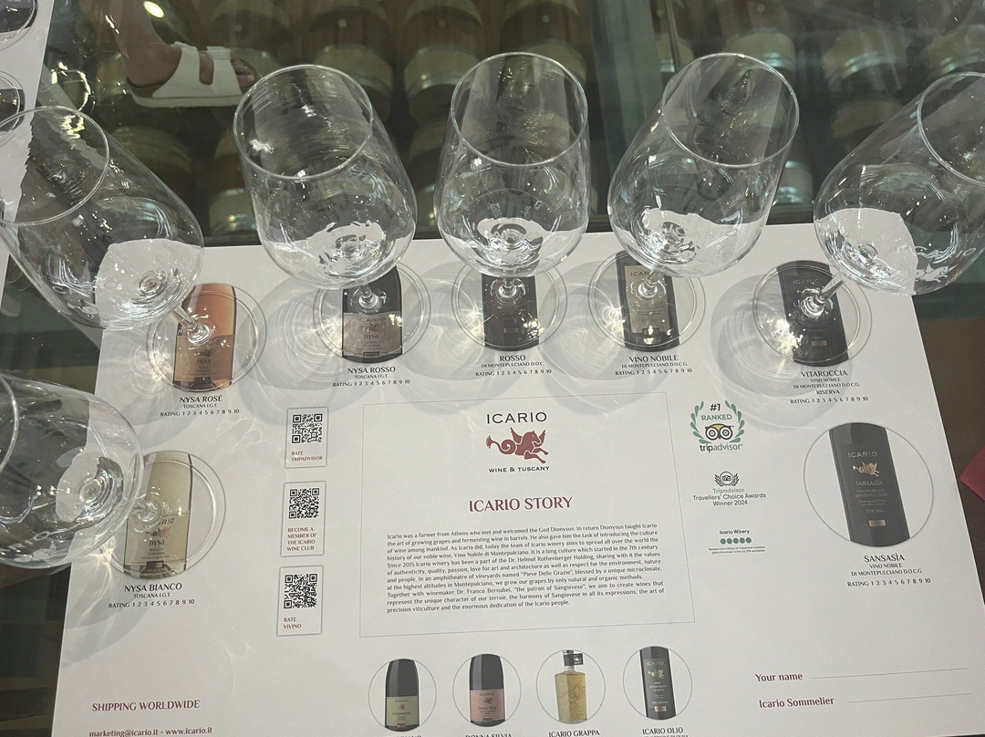 Icario Winery-蒙特普尔恰诺必去景点