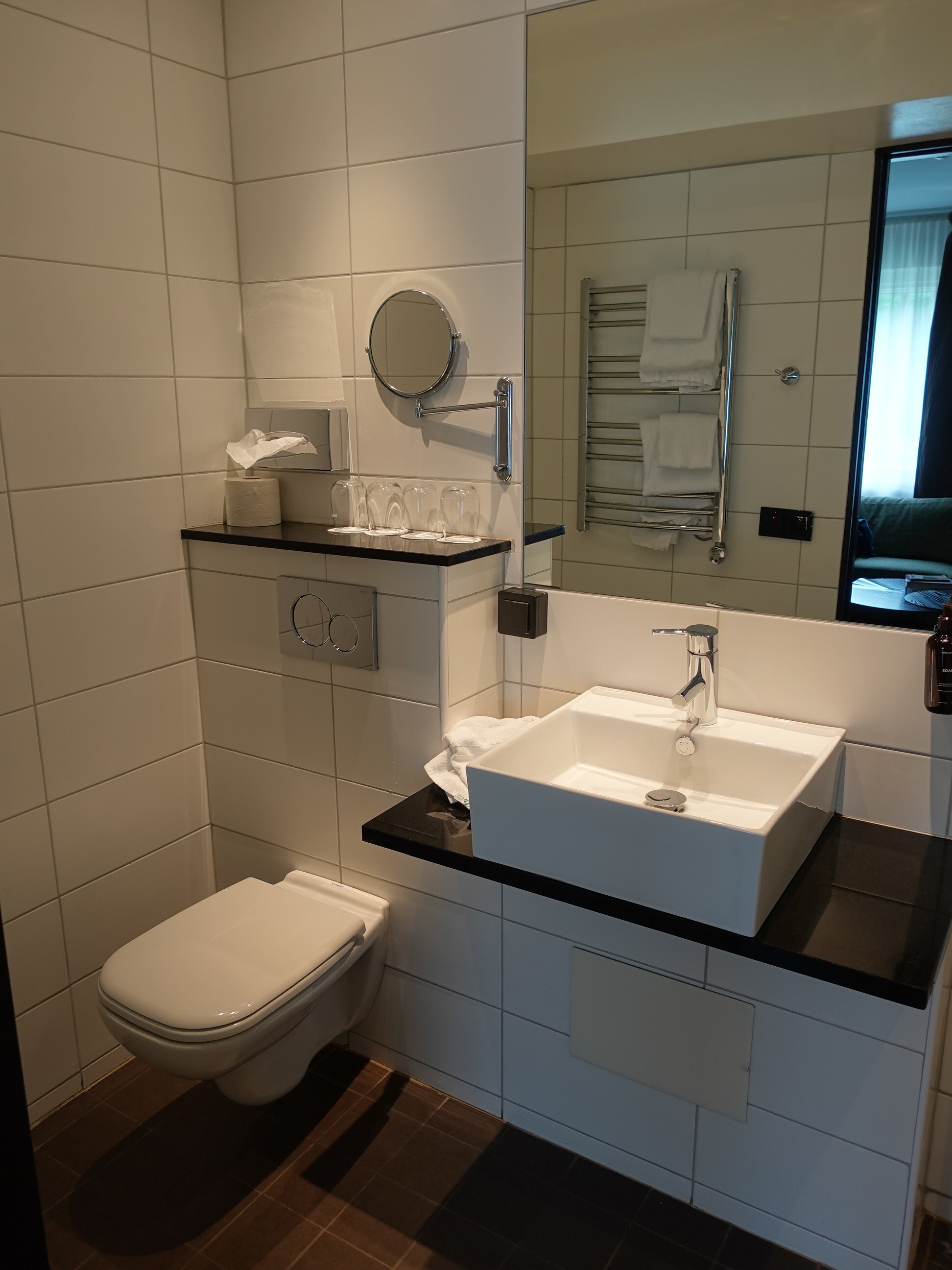 Home Hotel Slottsparken-浴室