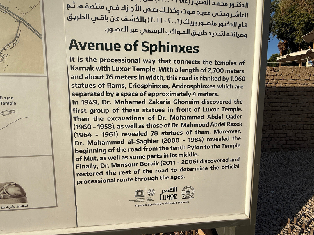 Avenue of Sphinxes-卢克索必去景点
