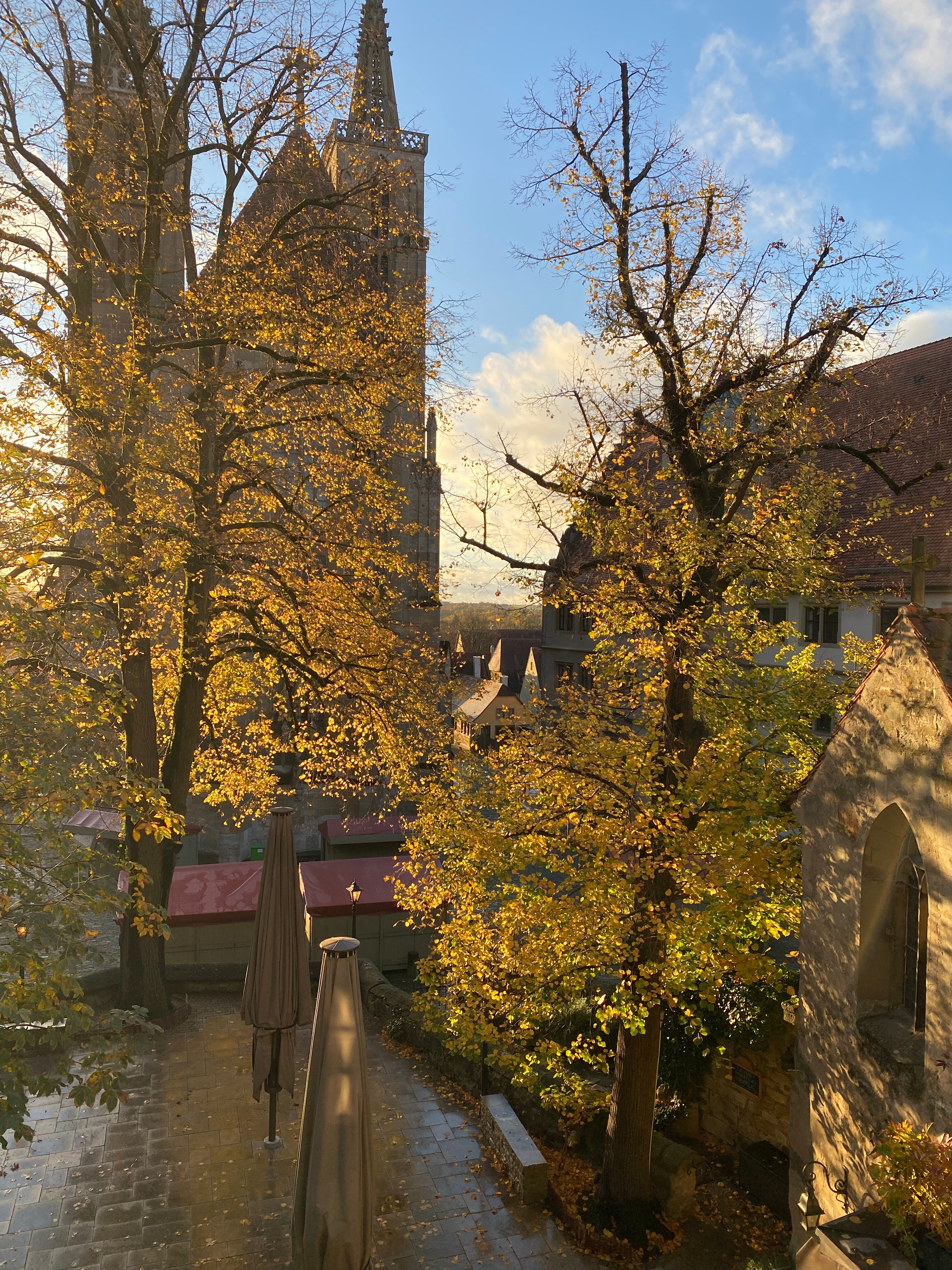 Hotel Reichsküchenmeister, das Herz von Rothenburg-酒店景观
