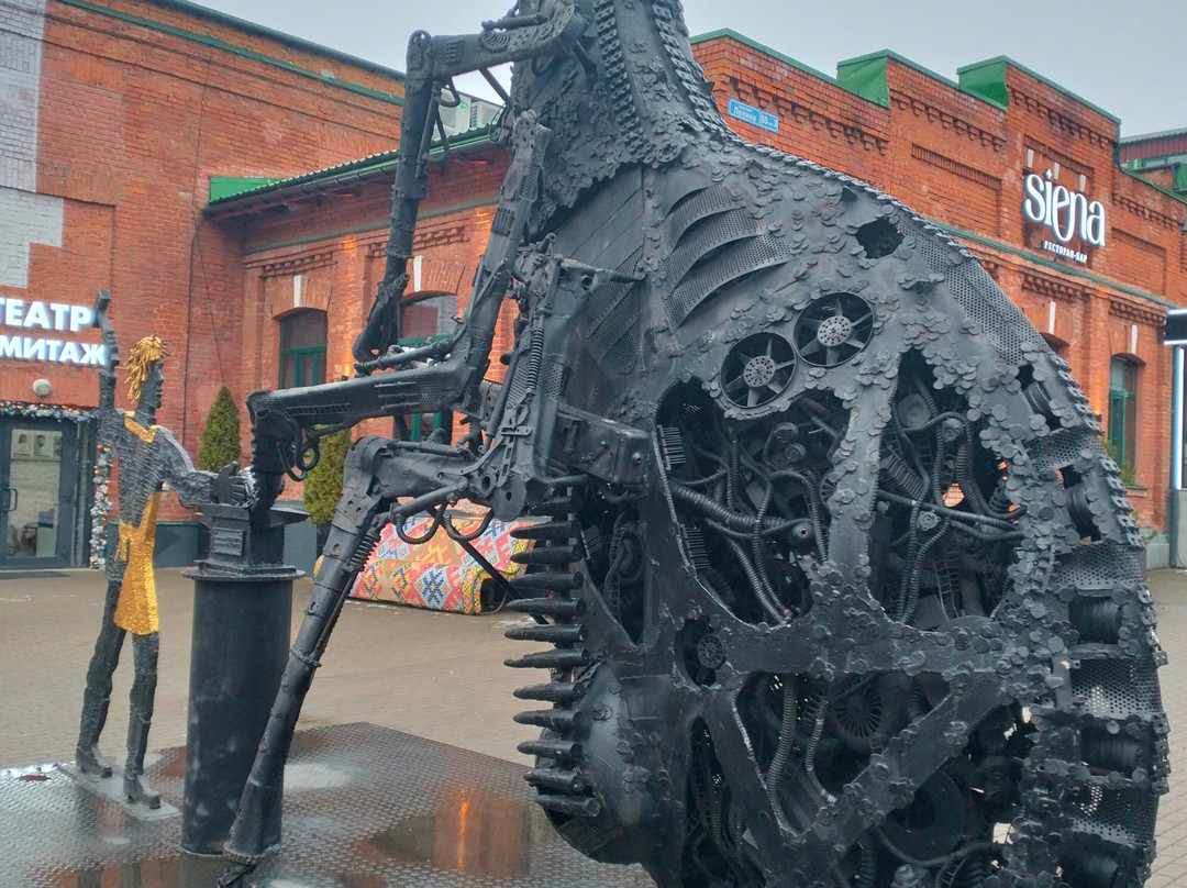 Sculpture Levsha Podkovyvayet Blokhu-图拉必去景点