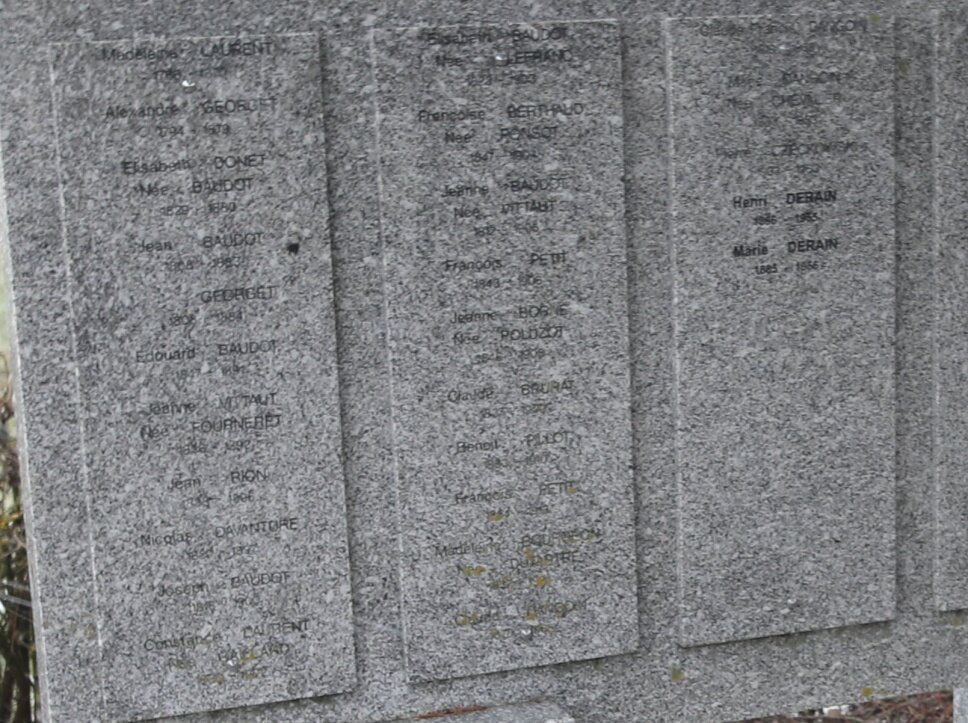 Cimetière de Bissey-sous-Cruchaud