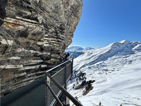 First Cliff Walk by Tissot-格林德瓦必去景点