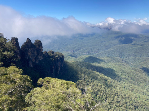 三姐妹峰缆车-卡通巴必去景点