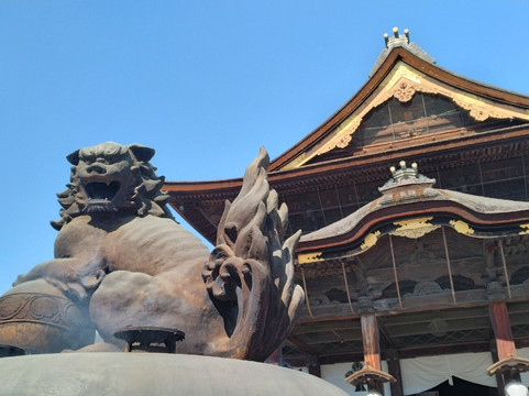 Zenko-ji Temple Hondo-长野县必去景点