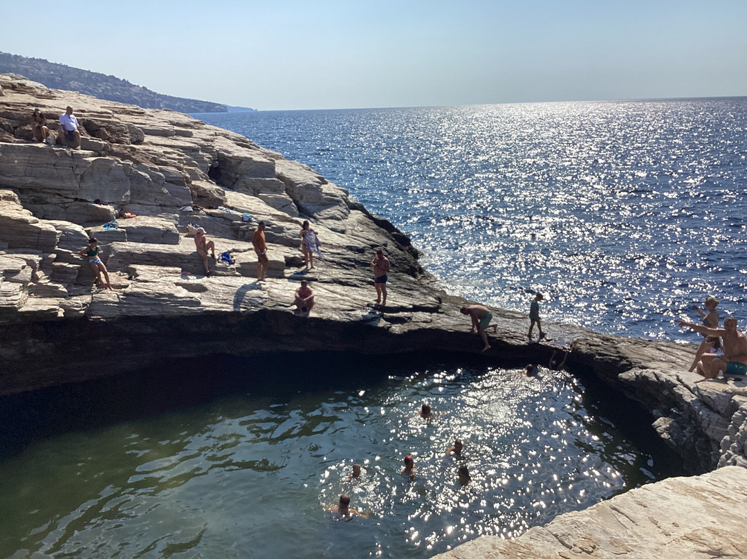 萨索斯岛的泻湖-Astris必去景点