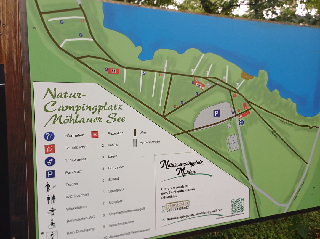Natur Campingplatz Moehlauer See