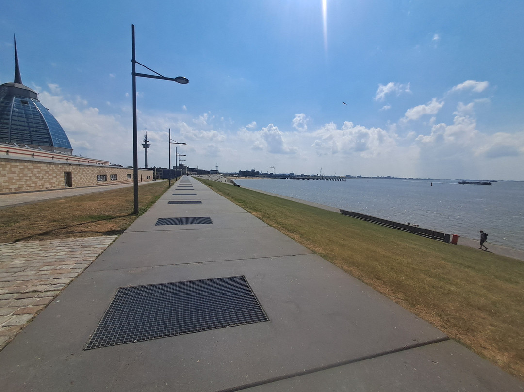 Deichpromenade Bremerhaven-不来梅港必去景点