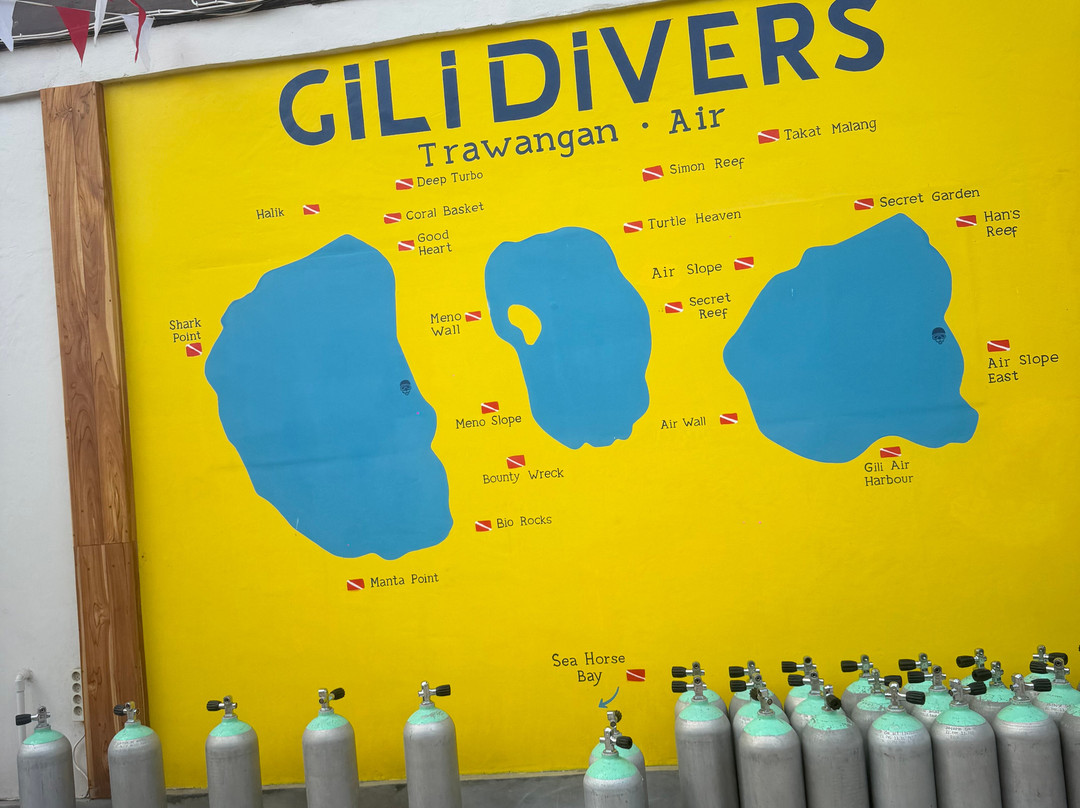 Gili Divers-吉利特拉万安必去景点