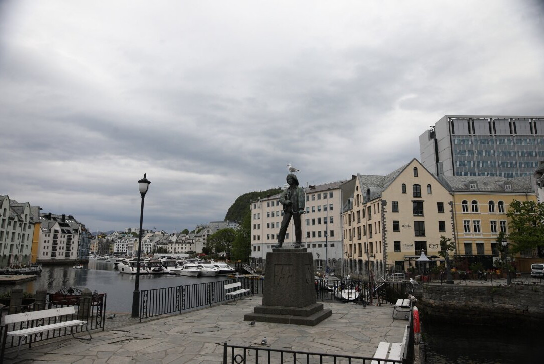 Brosundet i Ålesund-奥勒松必去景点