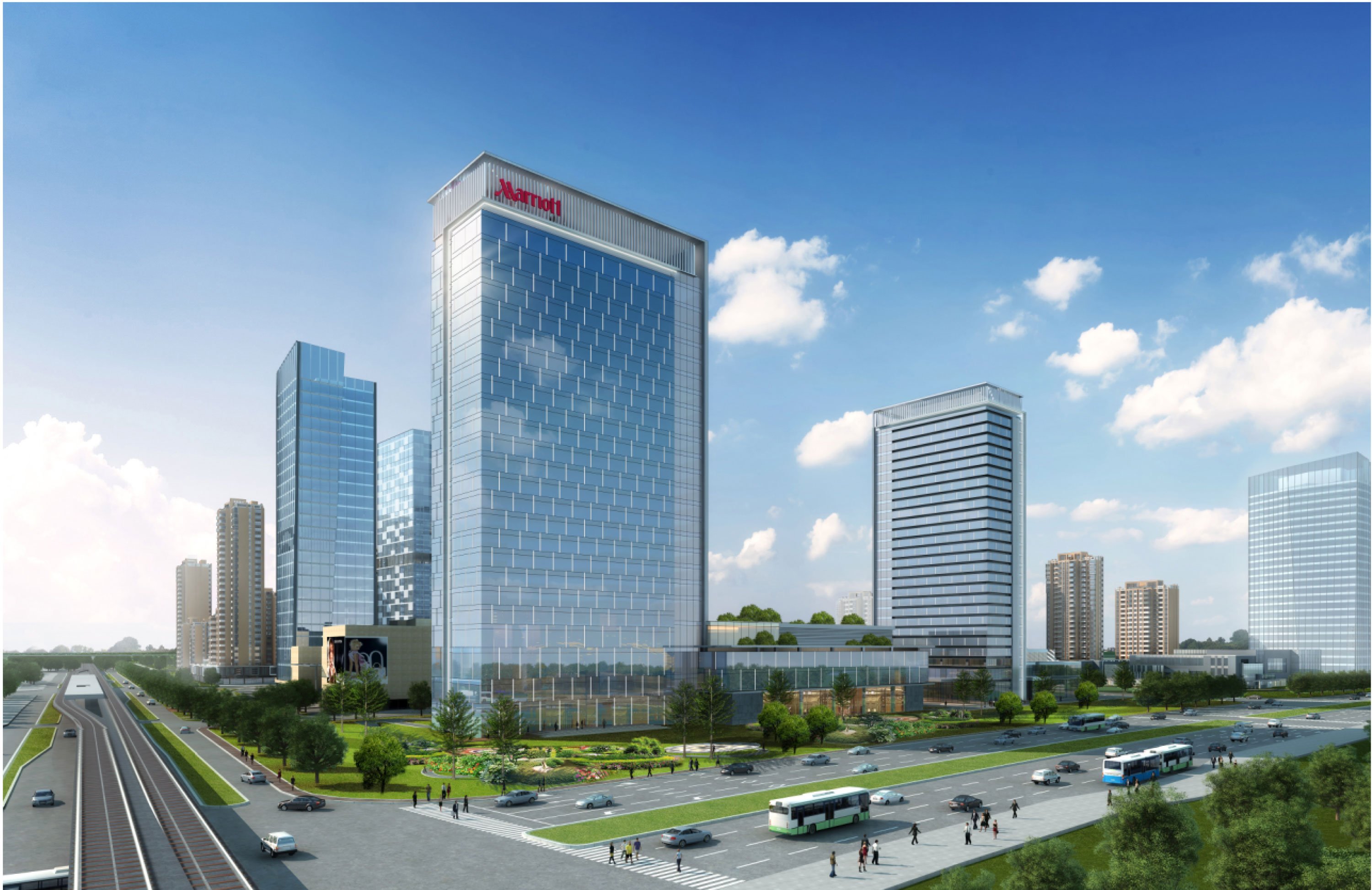 嘉兴万豪酒店（南湖店）-浴室