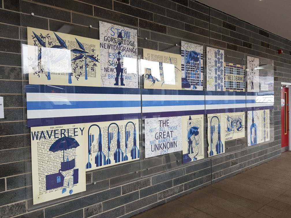 Galashiels旅游景点-Waverley Line Artwork