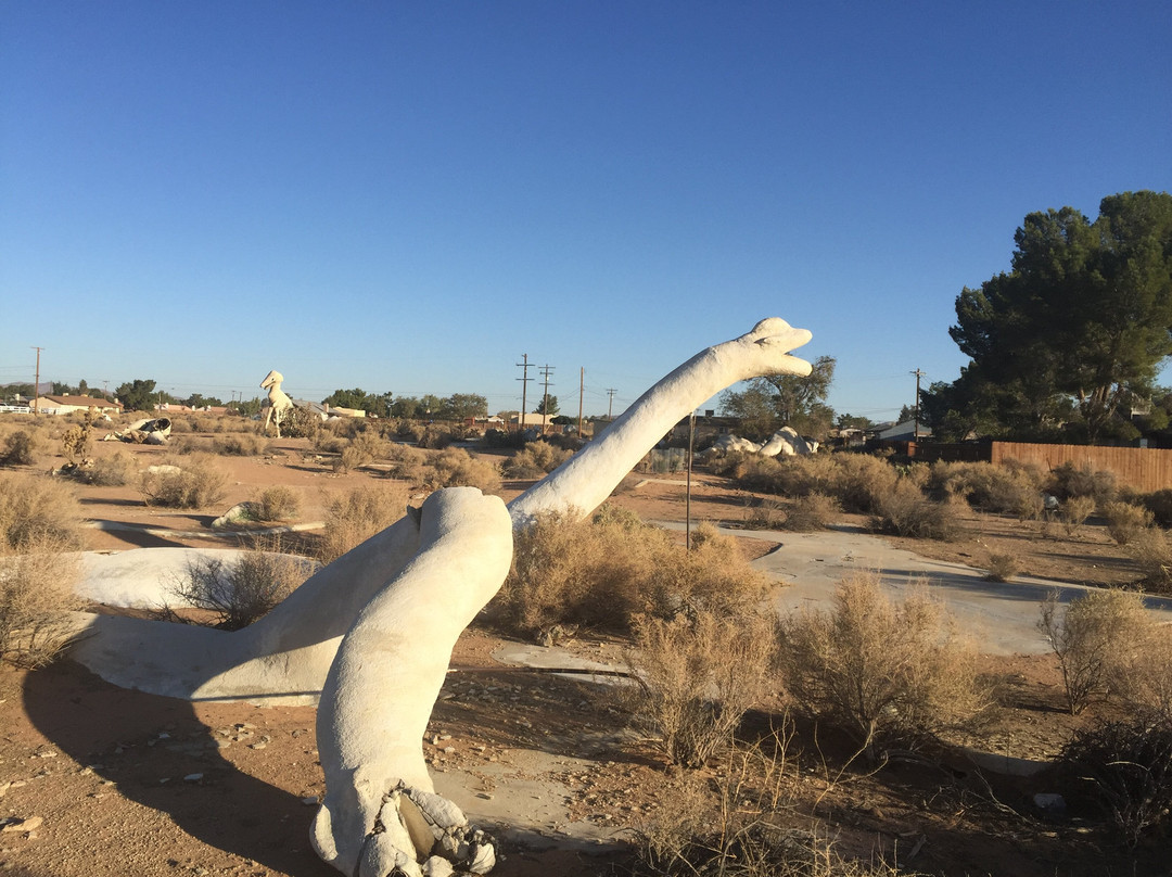 Concrete Dinosaurs Of Apple Valley, Ca