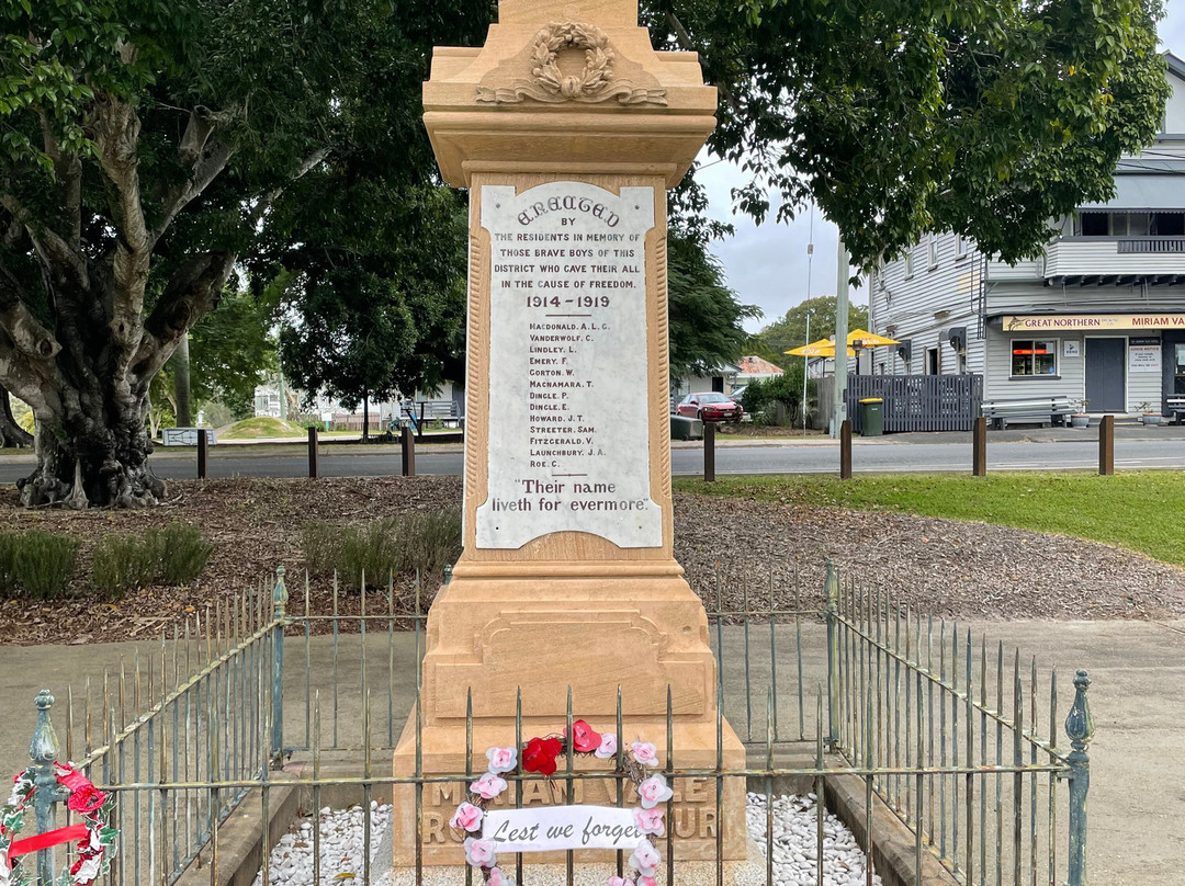Miriam Vale War Memorial