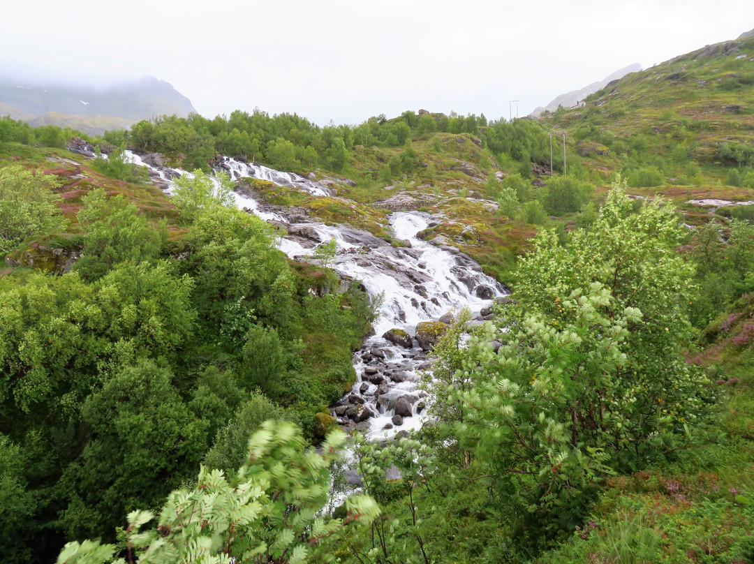 Sørvågen Waterfall景点图片