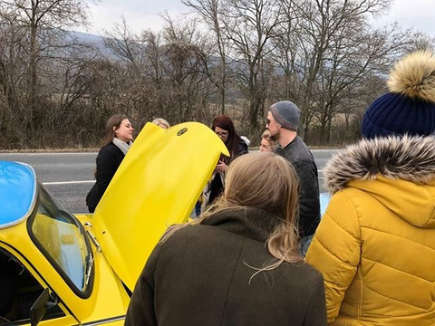 Pink Trabant Budapest-布达佩斯必去景点