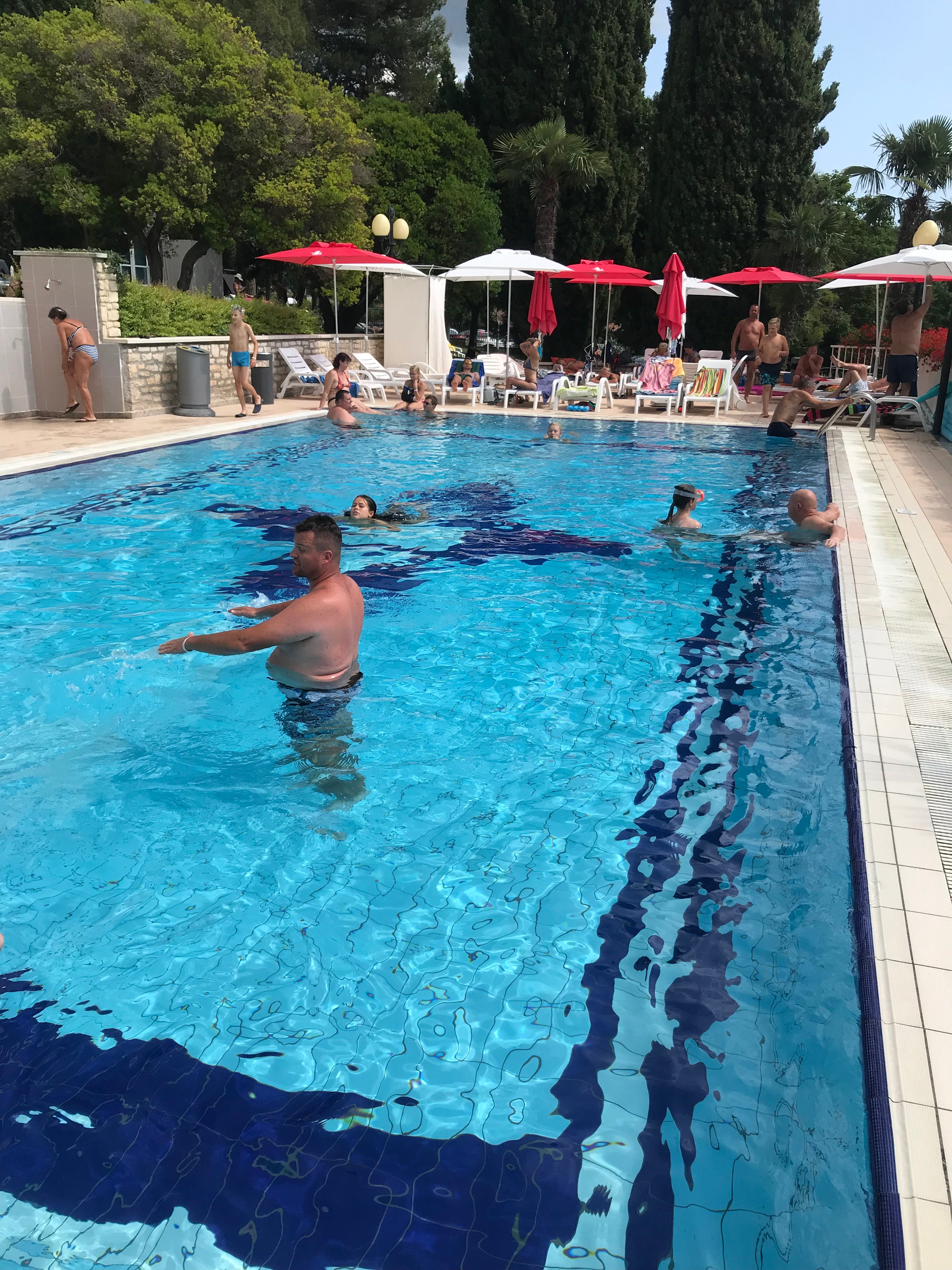 Hotel Zorna Plava Laguna-泳池