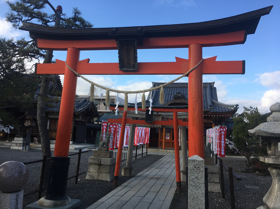 Hokoku Shrine-长滨市必去景点