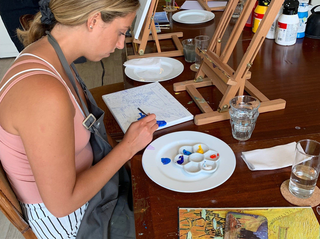 AmsterdamCanalPainting-阿姆斯特丹必去景点