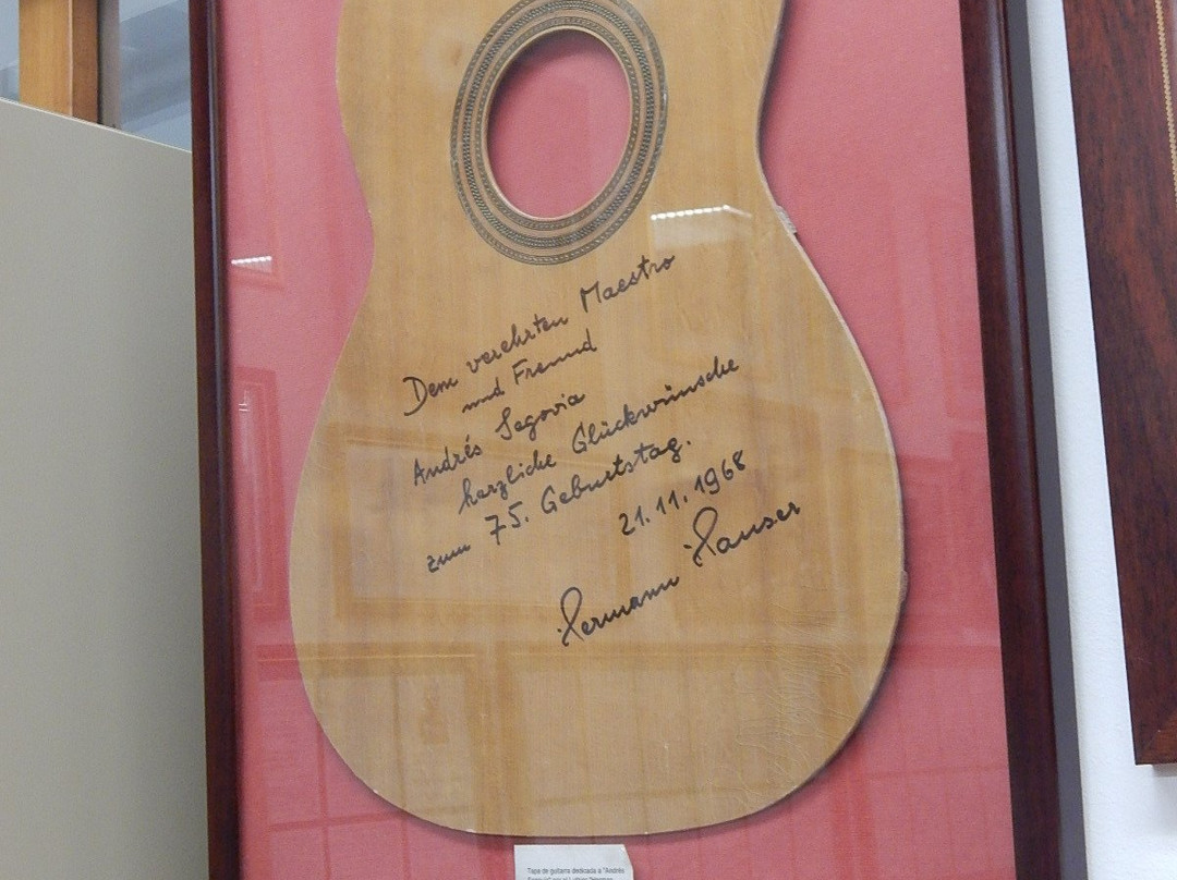 Fundacion Centro de Documentacion Musical Casa Museo Andres Segovia-Linares必去景点