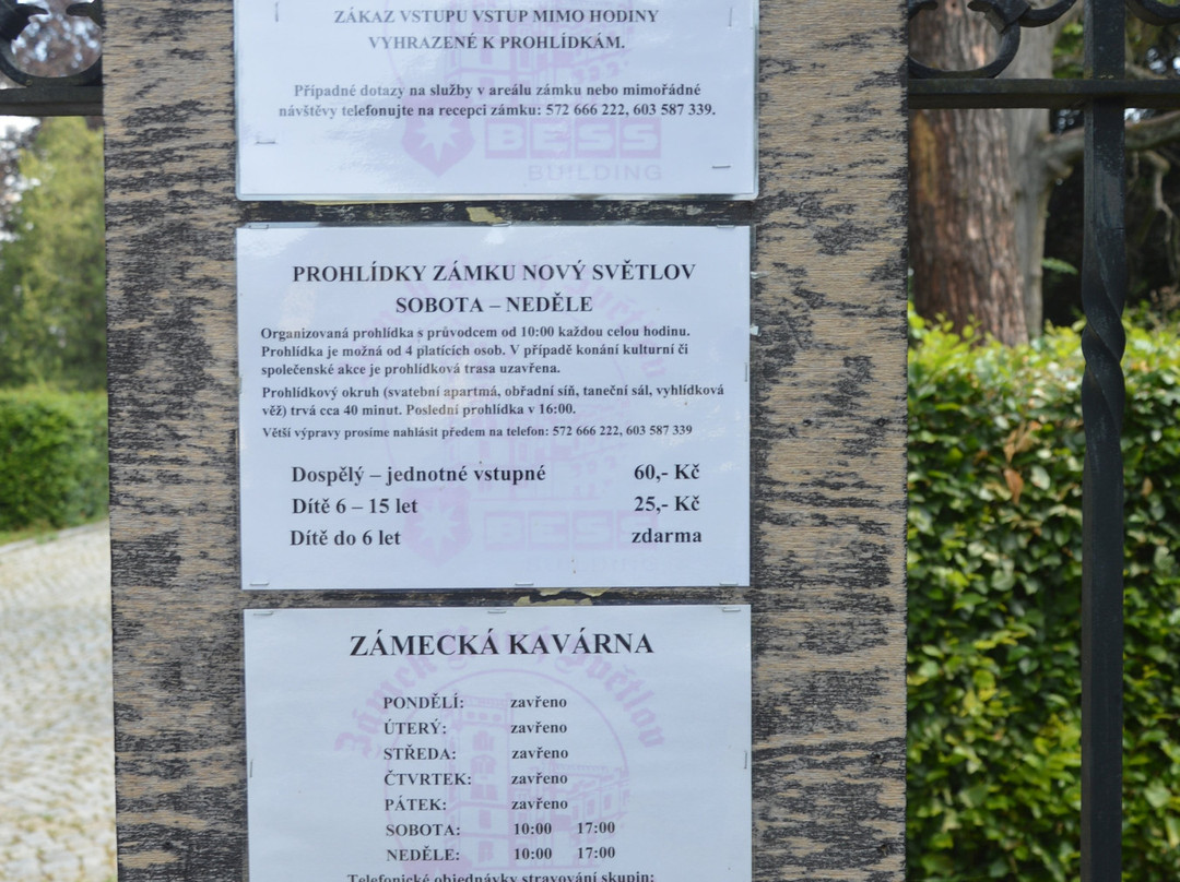 Zamek Novy Svetlov主图