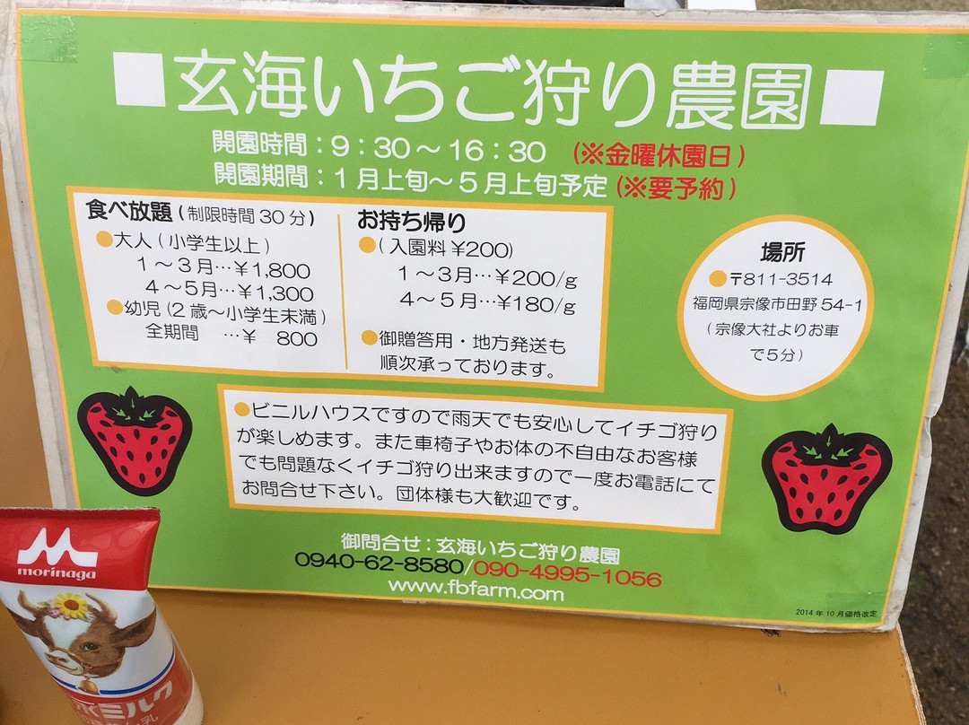Genkai Strawberry Picking Farm-宗像市必去景点