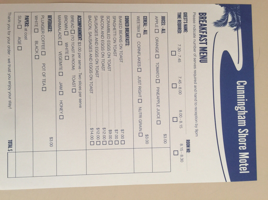 Cunningham Shore Motel主图