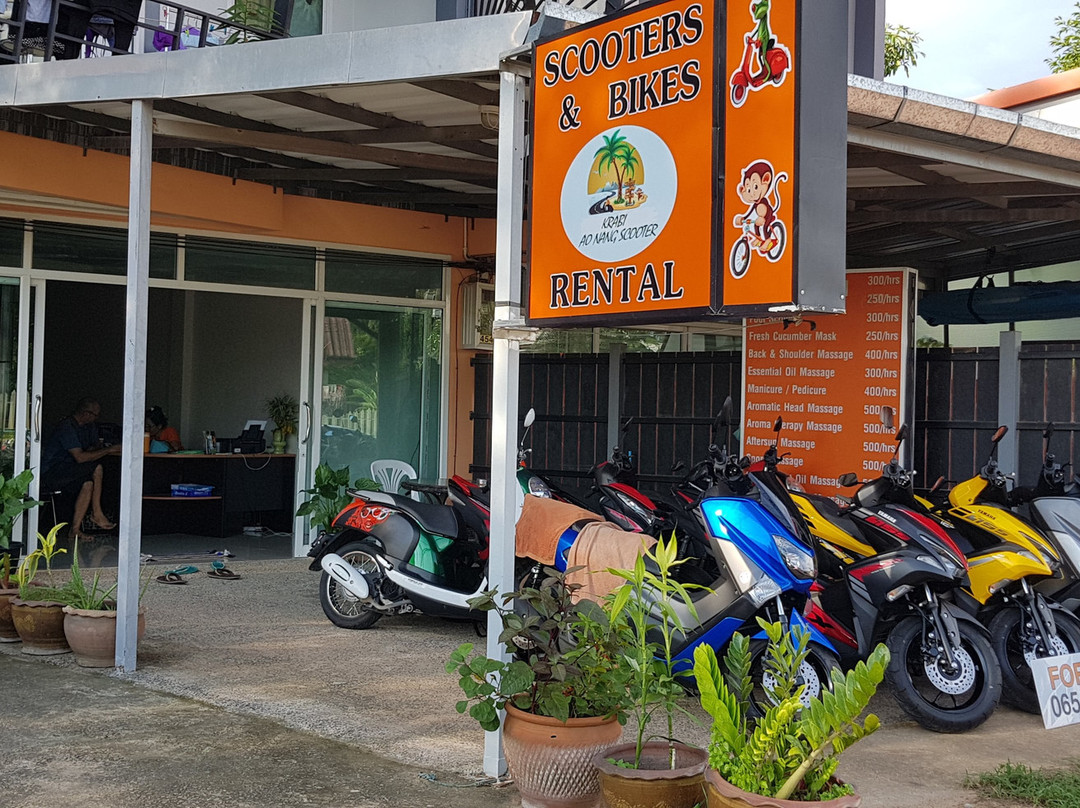 KRABI AO NANG Scooter-奥南必去景点