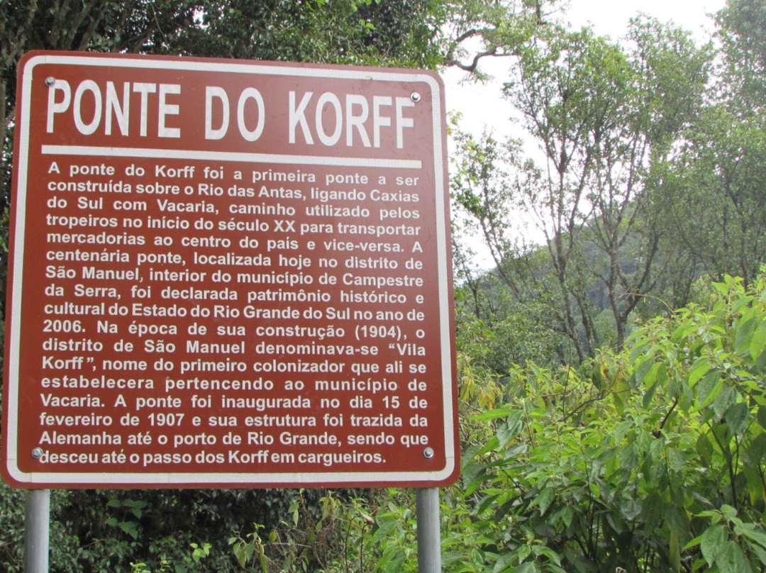 Ponte dos Korff-南卡希亚斯必去景点