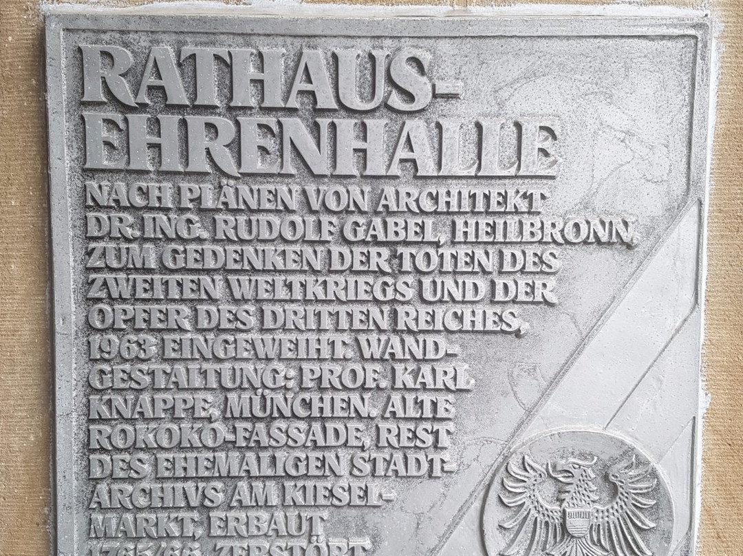 Das Heilbronner Rathaus景点图片