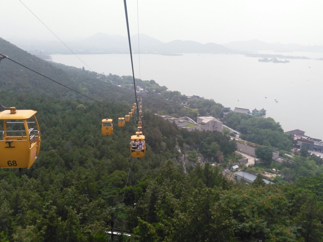 云龙山索滑道景点图片