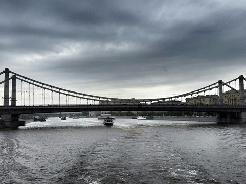 Crimean Bridge (Krymsky Most)-莫斯科必去景点