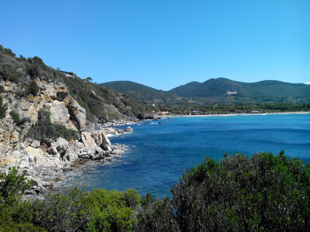 Spiaggia di Lacona景点图片