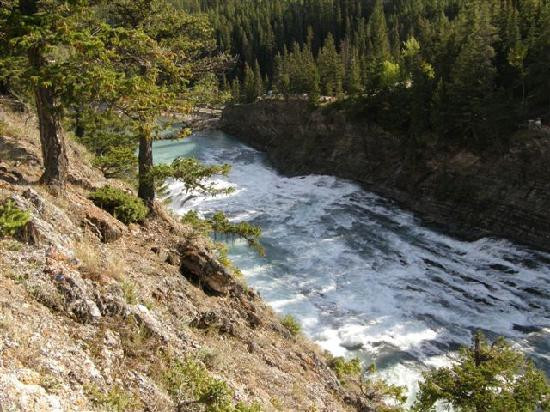 弓河瀑布-班夫必去景点