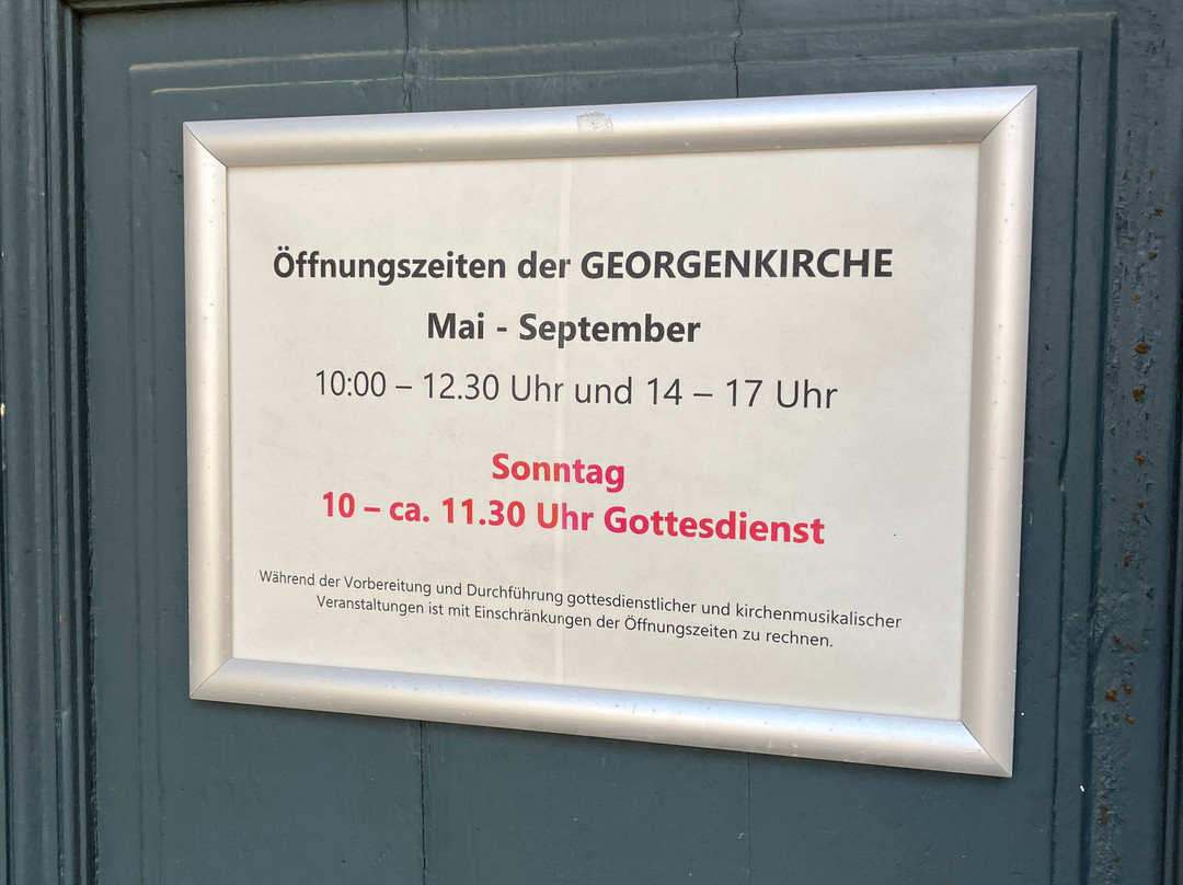 Georgenkirche-艾森纳赫必去景点
