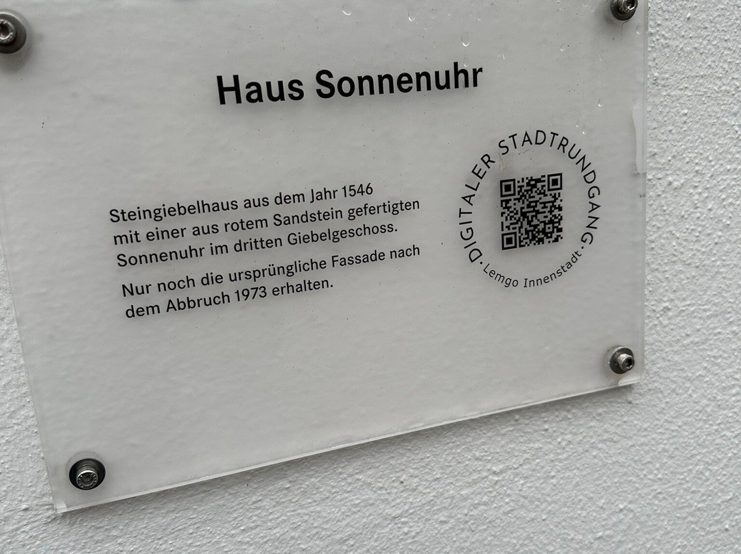 Haus Sonnenuhr景点图片