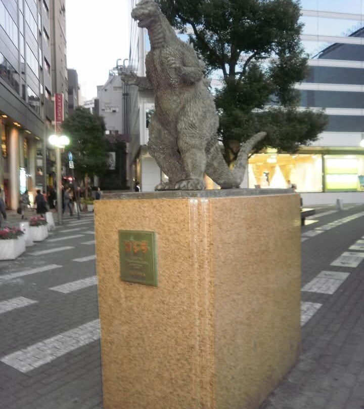 Godzilla Statue-Yurakucho必去景点