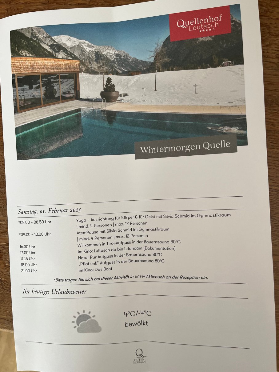 Hotel Quellenhof Leutasch-官方