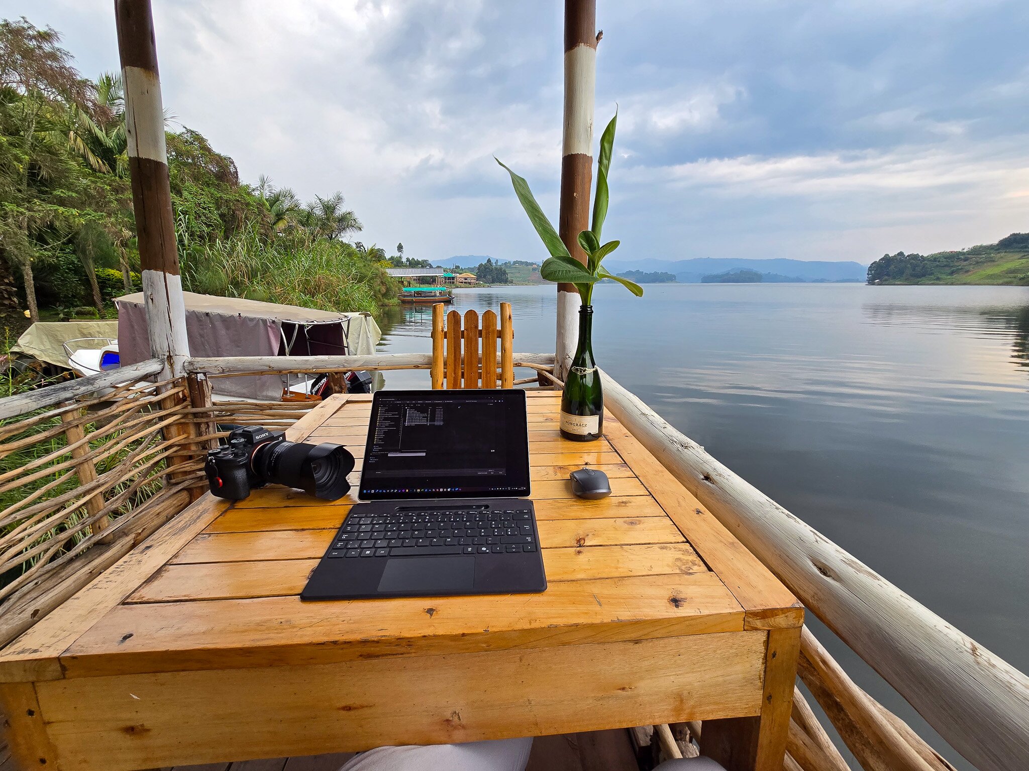 Lake Bunyonyi Rock Resort-浴室