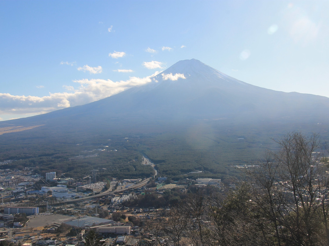 河口湖天上山公园Kachikachi山缆车景点图片