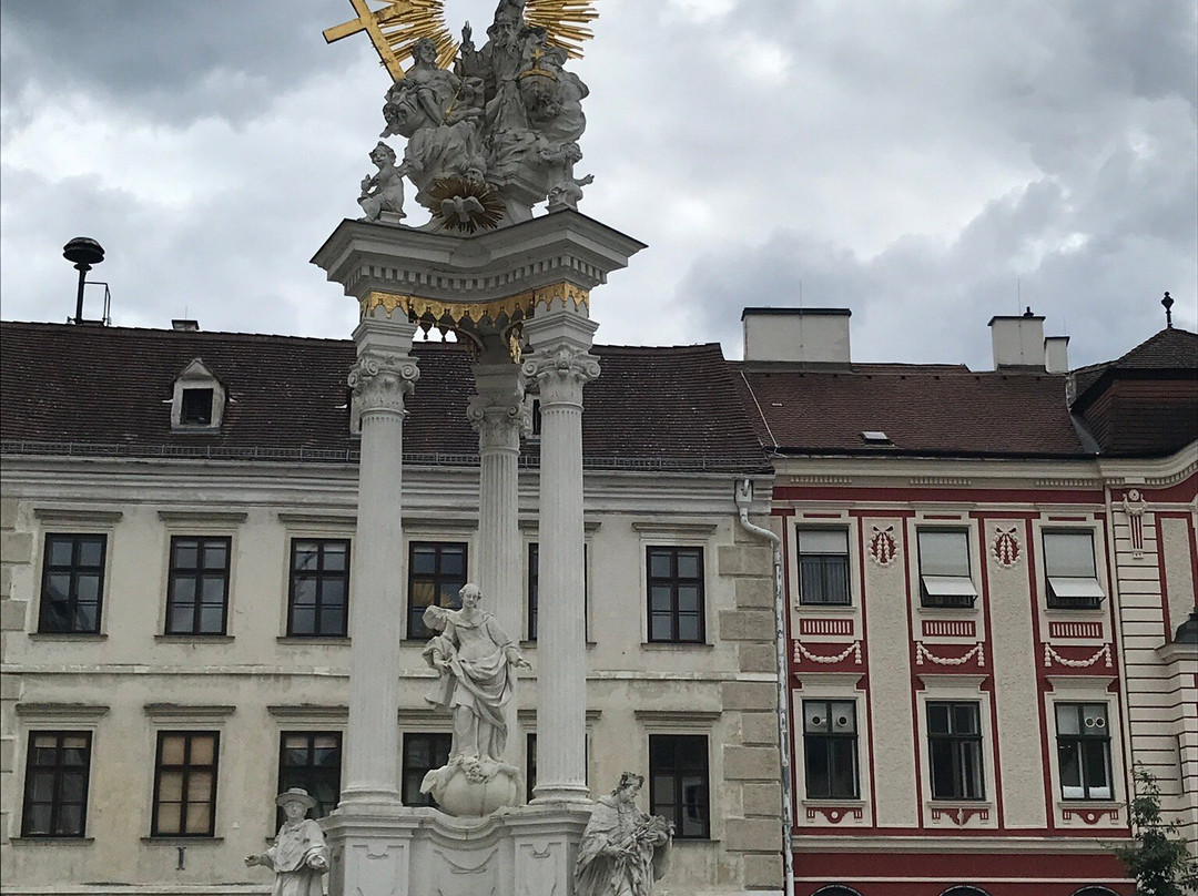 Dreifaltigkeitssäule Krems-克伦姆斯必去景点